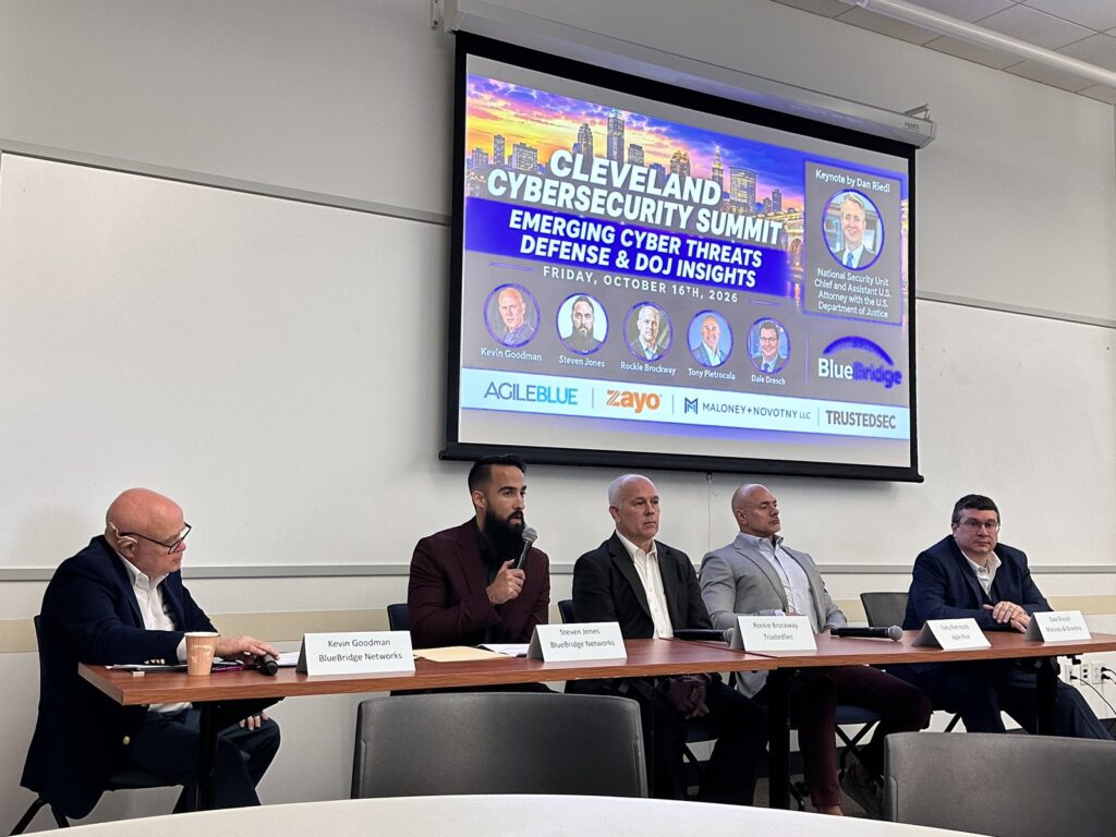 Expert panel at the Cleveland Cybersecurity Summit, October 16, 2026